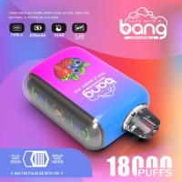 Bang  Rocket 18000 Puffs Vaporizers Disposable Vape Pen 12 Flavors Bang Vape Dual Mesh Coil Electronic Cigarettes