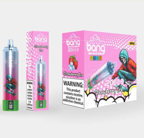 Bang Blaze 20000 Puffs Disposable Vape Pen with Smart Screen 1000mAh Battery Rechargeable Mesh Coil E-cigarette