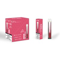 Elf Box Crystal 600 Puffs Mesh Coil 0%2%3%5% Nicotine Disposable Vape TPD Certificate Electronic Cigarette