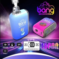 Bang  Rocket 18000 Puffs Vaporizers Disposable Vape Pen 12 Flavors Bang Vape Dual Mesh Coil Electronic Cigarettes