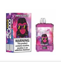 Bang King 20000 Crystal Disposable Vape 650mAh Type-C Charging 25 m Prefilled Pod With Battery And E Juice Indicator