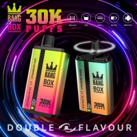 Bang  Box 30000 30k Puffs 0% 2% 3% 5% Nicotine New Double Taste Disposable Vape