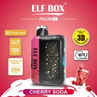 Elf Box Pulse X 25000 Puffs Dual Mesh Coil 0%2%3%5% Nicotine Salt Rechargeable Disposable Vape