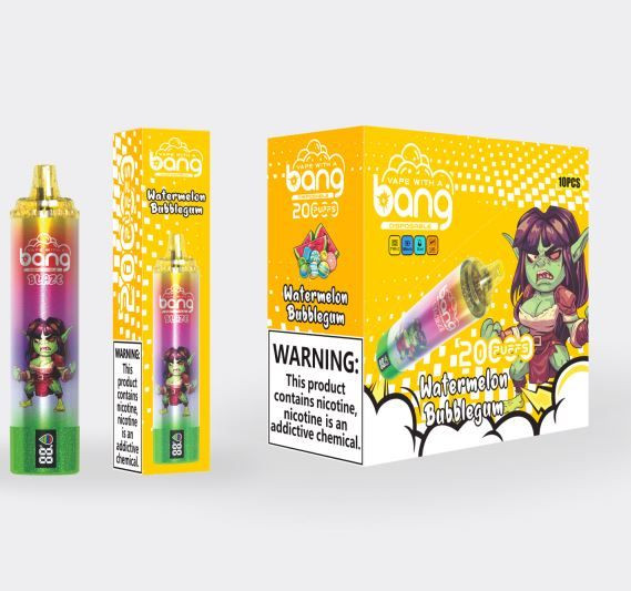 Bang Blaze 20000 Puffs Disposable Vape Pen with Smart Screen 1000mAh Battery Rechargeable Mesh Coil E-cigarette