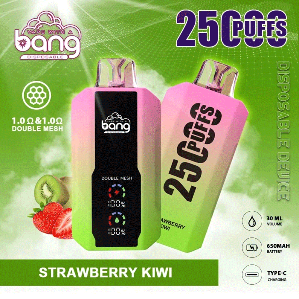 Bang Beach 25000 Puffs double mesh coil 0%2%3%5% nicotine original electronic cigarette