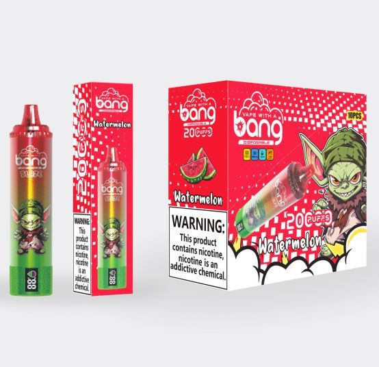 Bang Blaze 20000 Puffs Disposable Vape Pen with Smart Screen 1000mAh Battery Rechargeable Mesh Coil E-cigarette