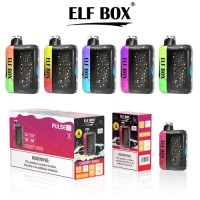 Elf Box Pulse X 25000 Puffs Dual Mesh Coil 0%2%3%5% Nicotine Salt Rechargeable Disposable Vape