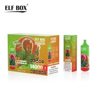 Elf Box RGB 14000 PRO LED Vape Mesh Coil 0%2%3%5% Nicotine E-cigarette Disposable Vape