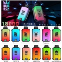 Bang Box 18000 Puffs Mesh Coil 0%2%3%5% Nicotine Rechargeable E-cigarette Disposable Vape