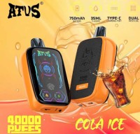 ATVS Bar 40000 Puffs 35ml Liquid Dual Mesh Coil Disposables